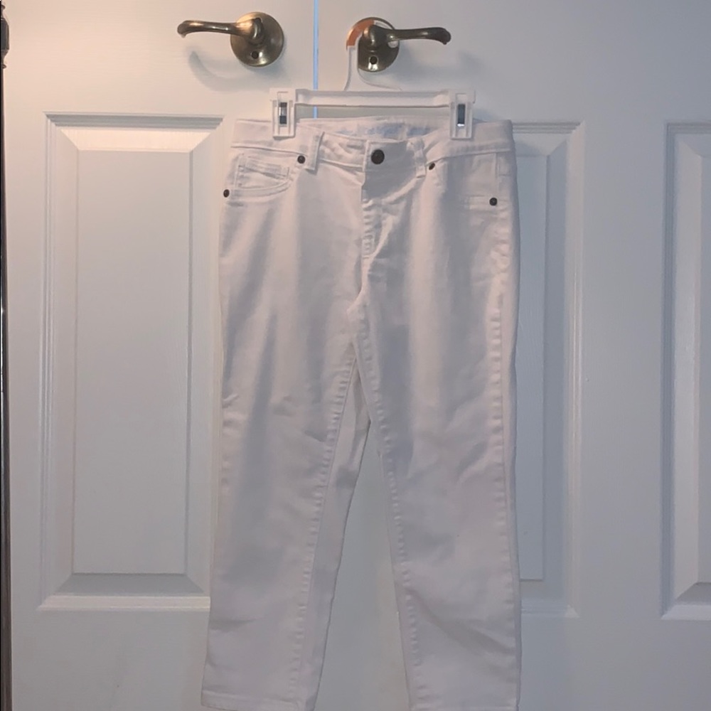 girls white jeans